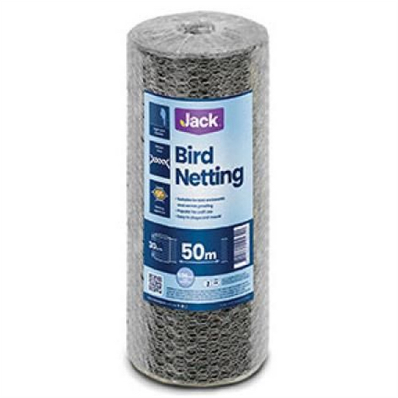 Jack Bird Netting 30/1.3/0.56cm 50m