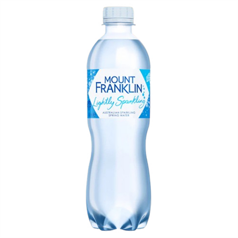 Mount Franklin Sparkling Water Bottle 450ml