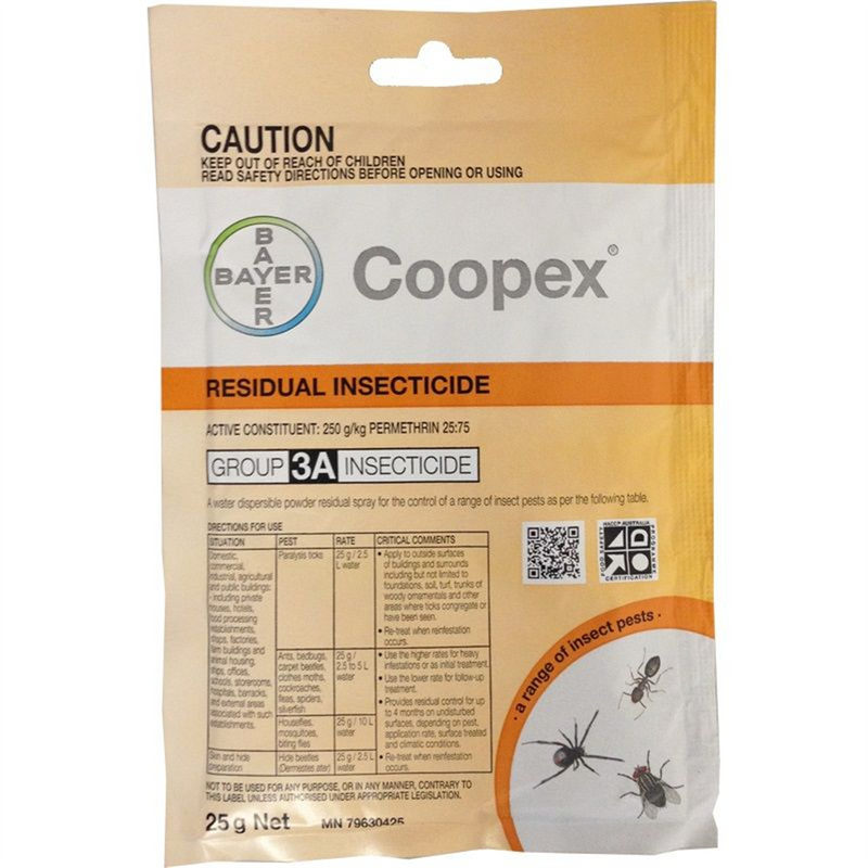 Bayer Coopex Residual Insecticide 25g