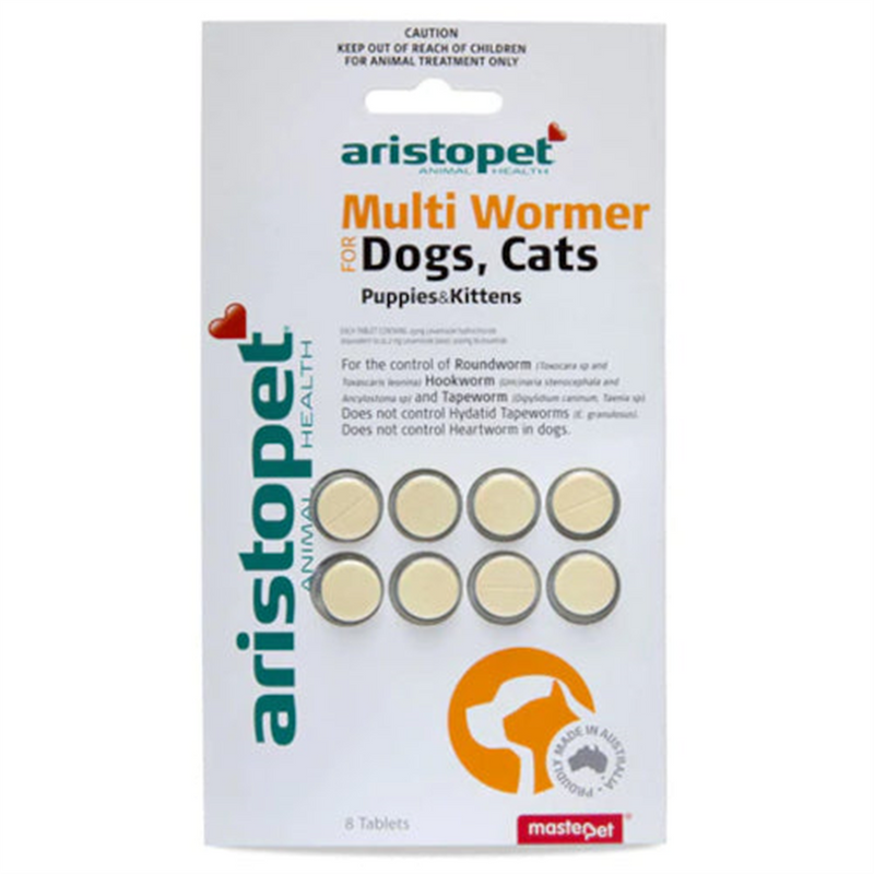 Aristopet Multiwormer Tablets for Dogs & Cats