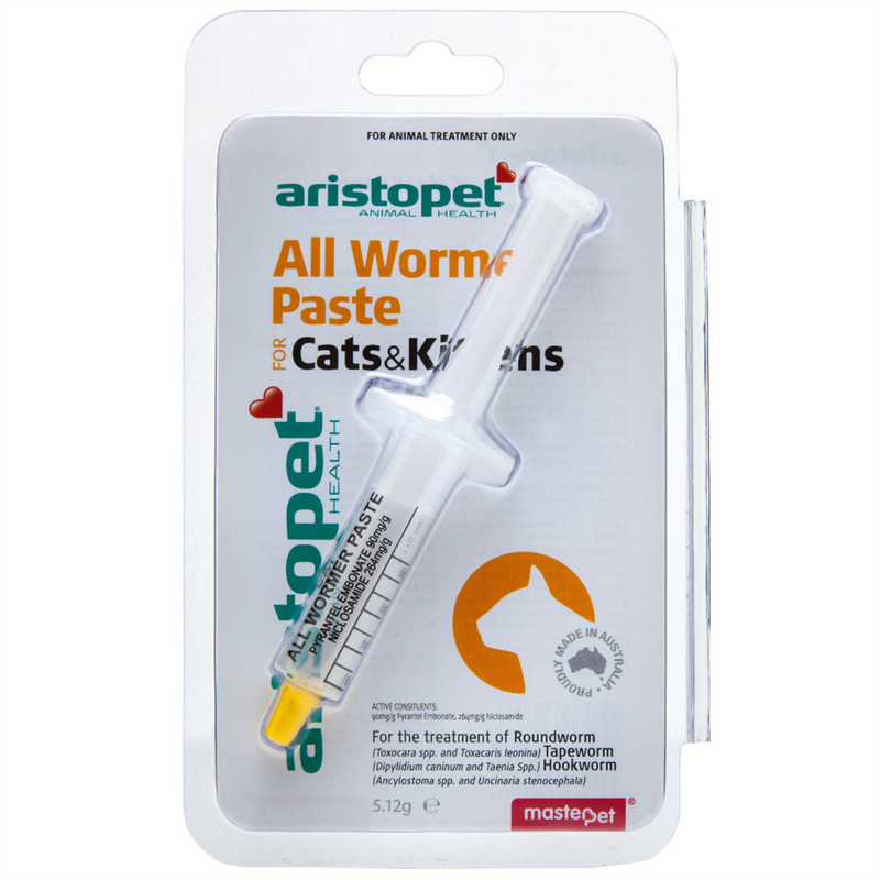 Aristopet All Wormer Paste for Cats & Kittens 5.12g