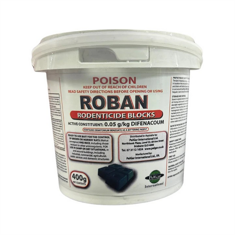 Roban Rodenticide Blocks