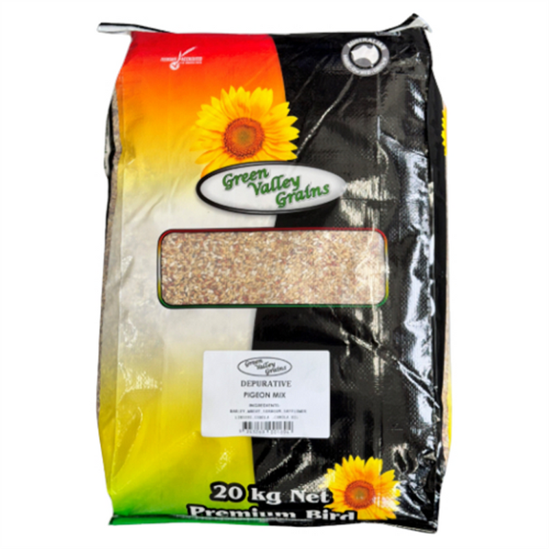 Green Valley Grains Depurative Pigeon Mix 20kg