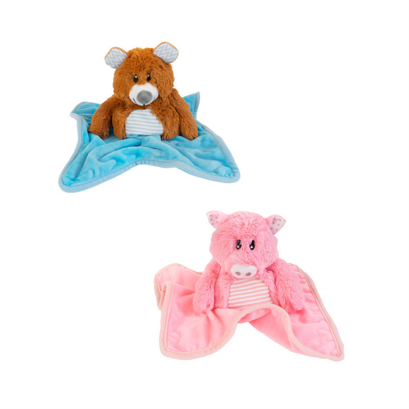 Yours Droolly Snuggle Blanket Dog Toy