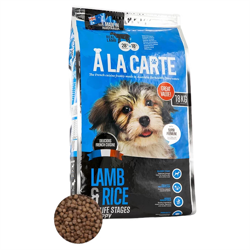 A La Carte Lamb & Rice All Stage Dog Food