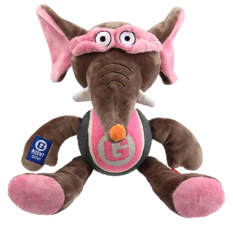 GiGwi Agent Elephant Dog Toy