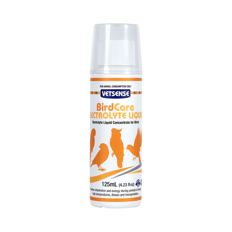 Vetsense Birdcare Electrolyte Liquid 125ml