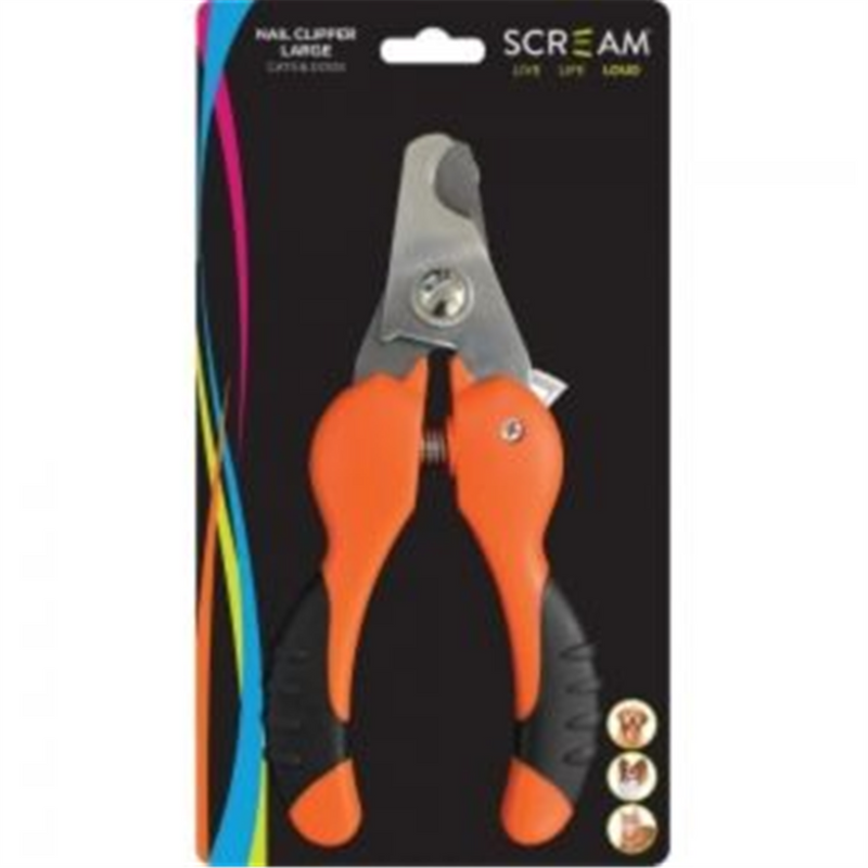 Scream Nail Trimmer Loud Orange