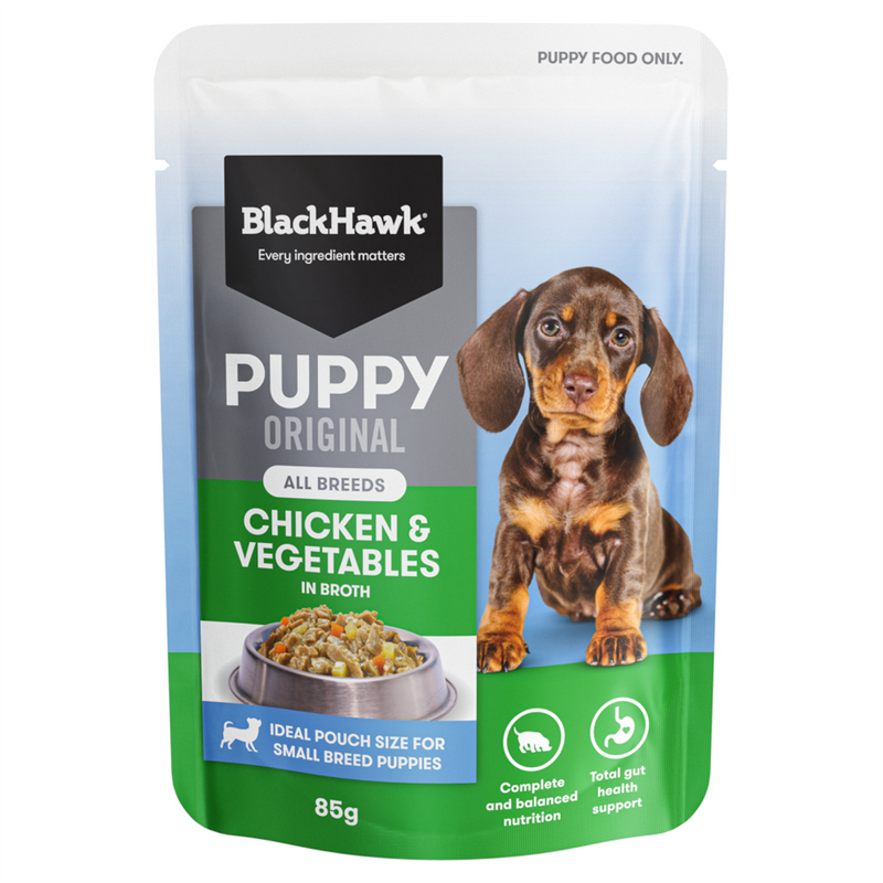 Black Hawk Chicken & Vegetables Puppy Food