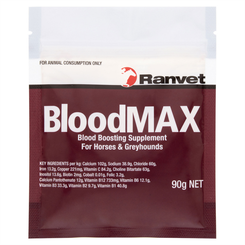 Ranvet BloodMAX for Horses & Greyhounds 90g