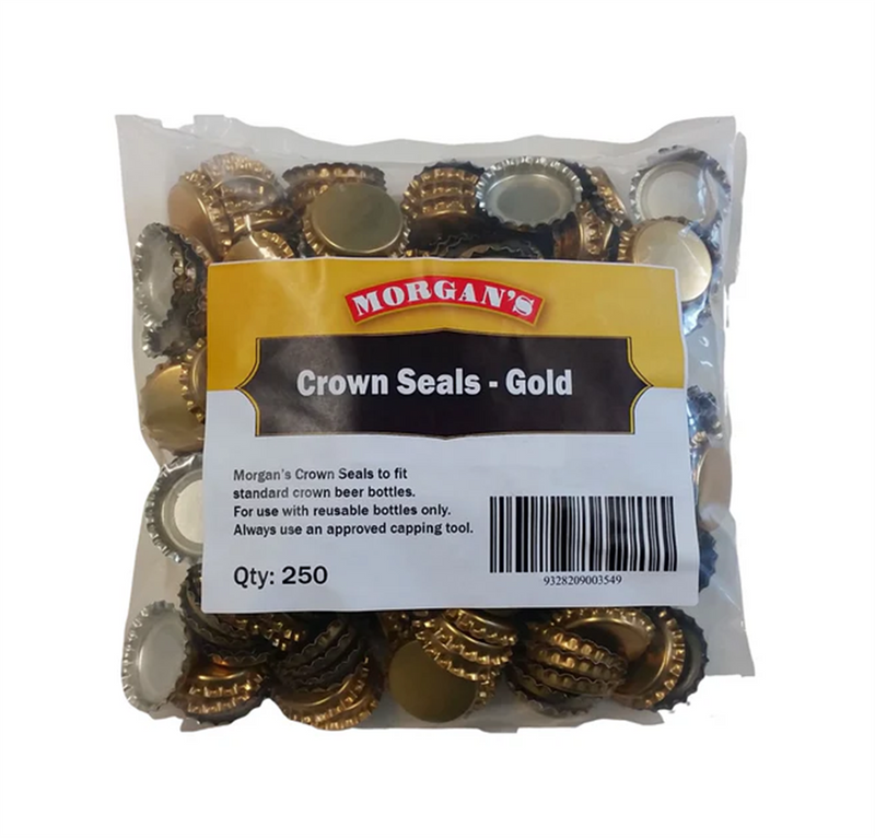 Morgan's Crown Seals Gold 250pk