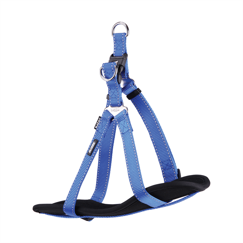 Kazoo Classic Walking Dog Harness Blue