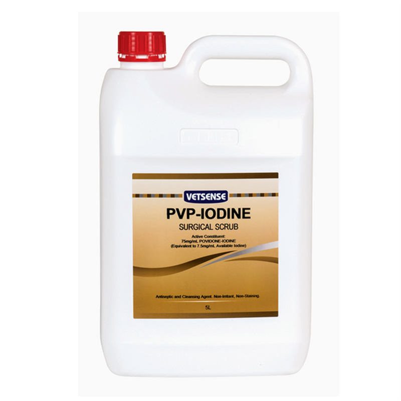 Vetsense PVP Iodine Scrub 5L