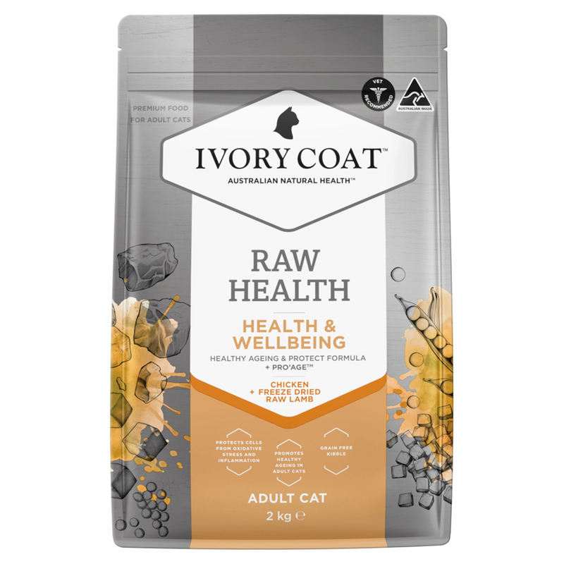 Ivory Coat Health & Wellbeing Chicken Cat Food