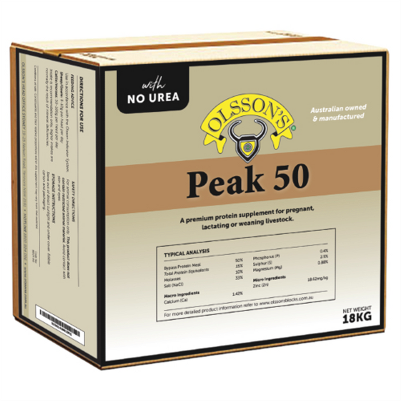 Olsson's Peak 50 with No Urea 18kg