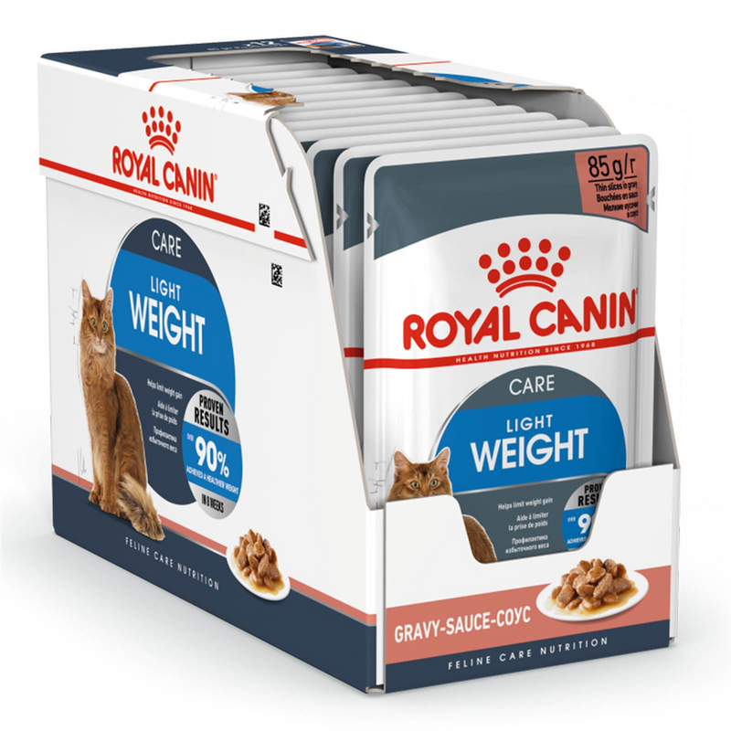Royal Canin Light Weight Gravy Cat Food 85g