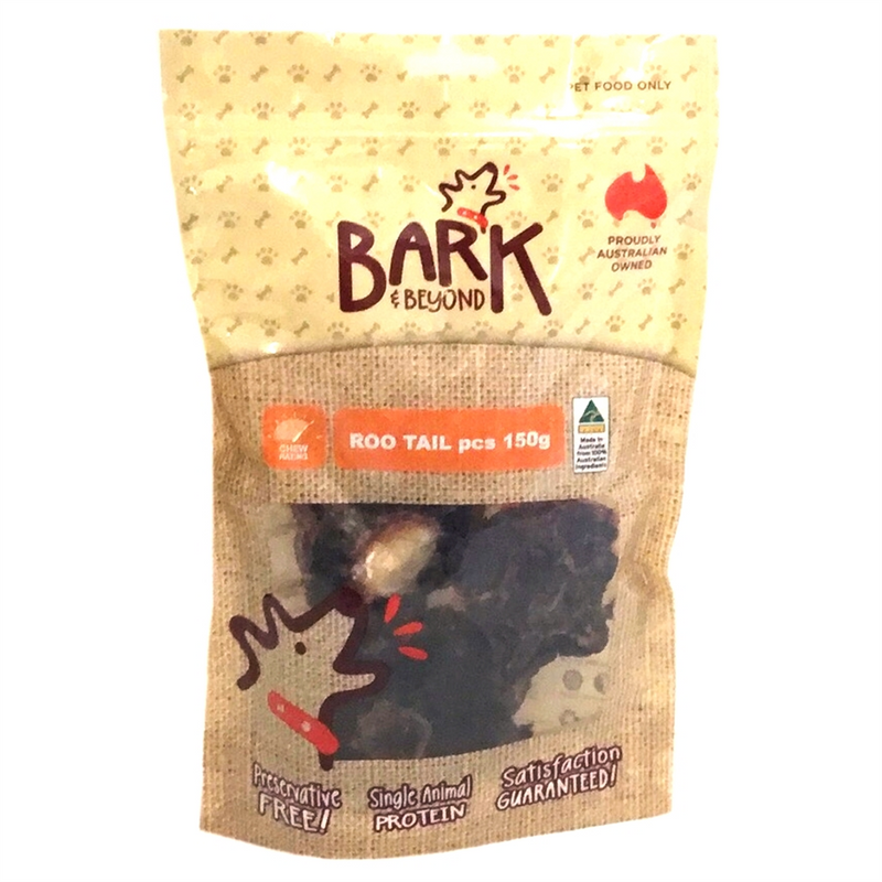 Bark & Beyond Roo Tail Piece Dog Treats