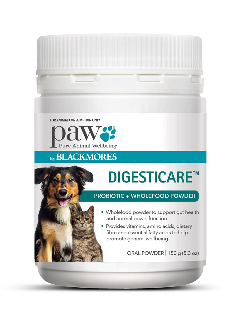 PAW Digesticare Probiotic + Wholefood Powder
