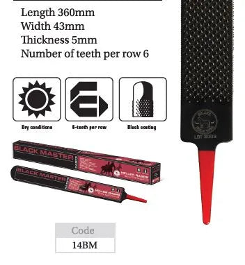 Heller Black Master Rasp 14"