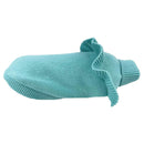 Huskimo Frill Knit Jumper Tiffany Blue Dog Coat