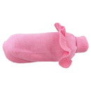 Huskimo Frill Knit Jumper Bubblegum Pink Dog Coat