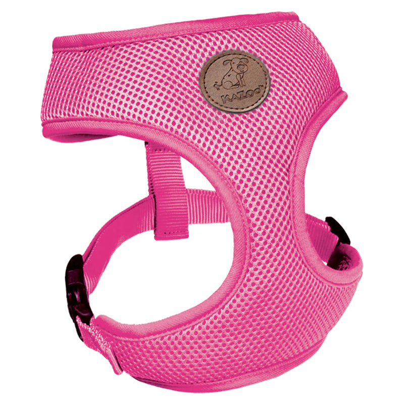 Kazoo Classic Soft Walking Dog Harness Pink