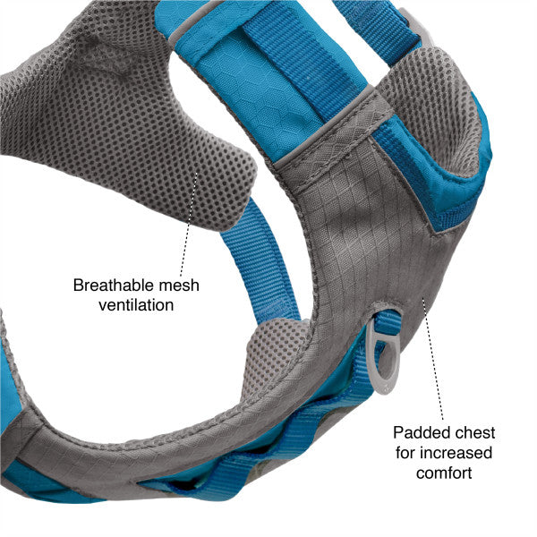 Kurgo Journey Air Dog Harness Blue