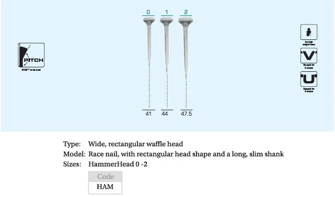 Mustad HammerHead Horseshoe Nails