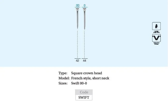 Mustad Swift Horseshoe Nails