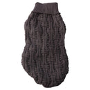 Pet One KomfyKnit Icelandic Dog Coat Dark Charcoal