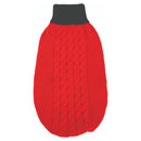 Pet One KomfyKnit Dog Coat Red/Black