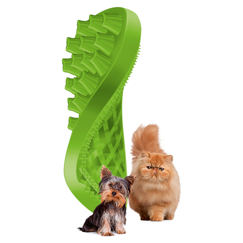 Pet+Me Pet Brush Soft Green