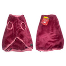 Pet One NightComfy Plush Dog Coat Pink