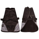 Pet One NightWalker Quick Clip Dog Coat Black/Charcoal 30cm