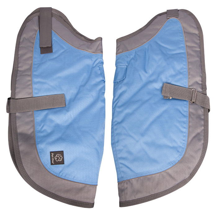 Pet One NightWalker Dog Coat Silver/Blue