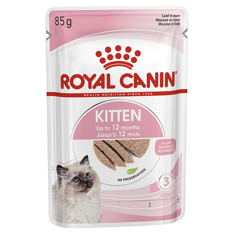 Royal Canin Loaf Kitten Food 85g