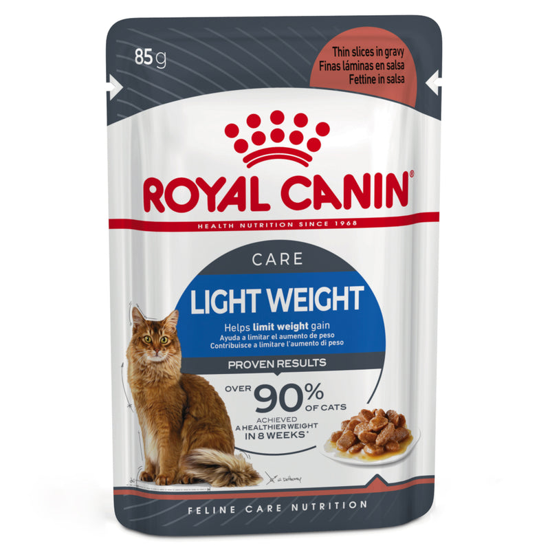 Royal Canin Light Weight Gravy Cat Food 85g