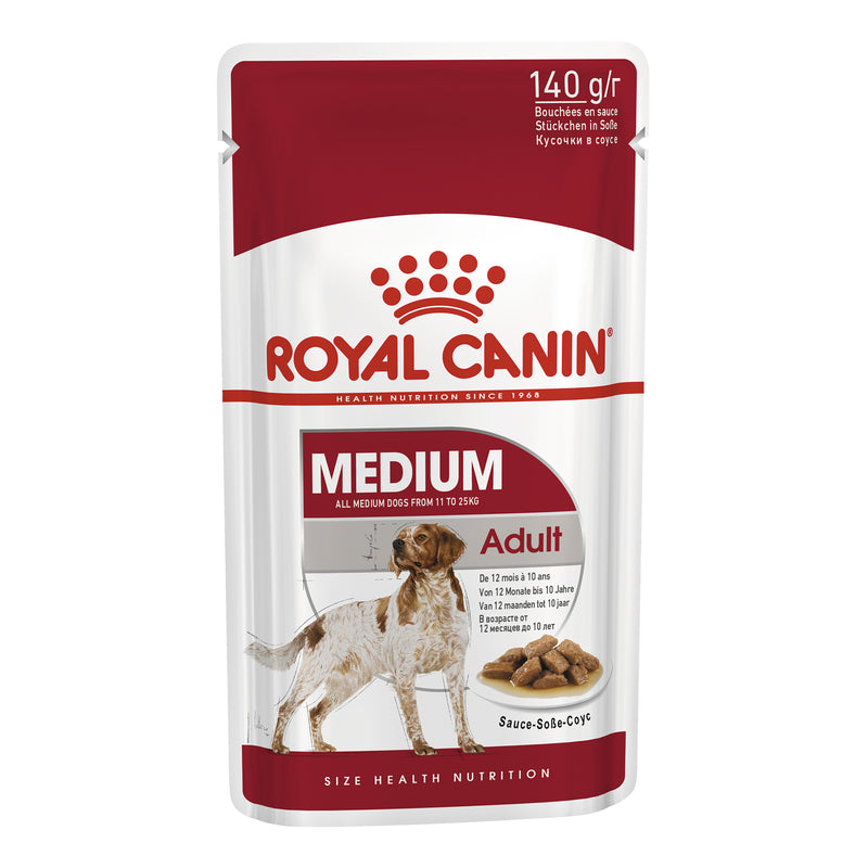 Royal Canin Medium Gravy Dog Food 140g