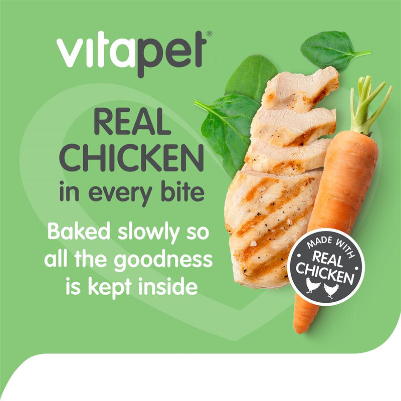 VitaPet Pocket Rewards Chicken with Spinach & Carrots