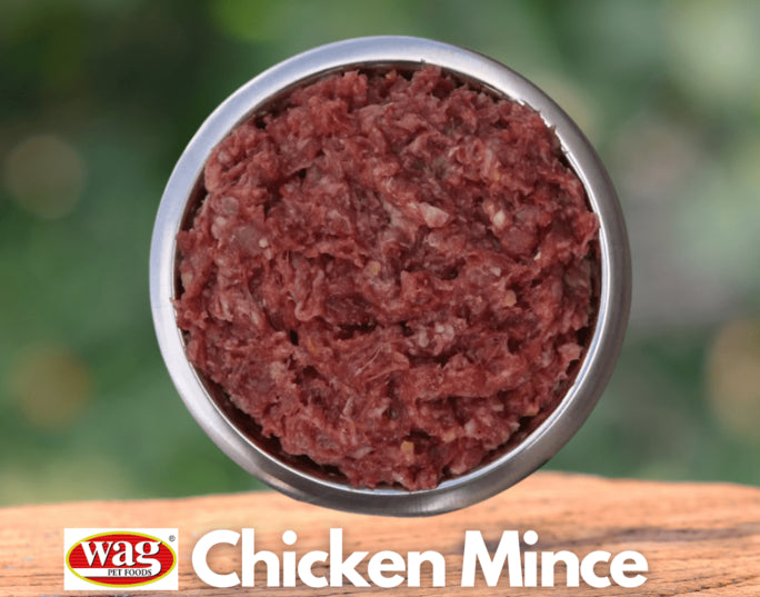 Wag Chicken Mince Pet Food 1kg