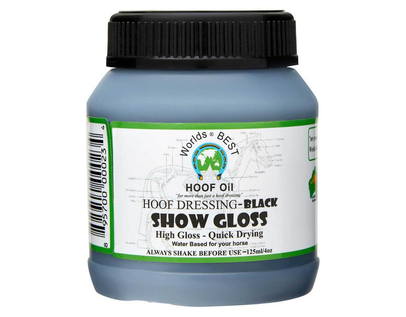 World's Best Hoof Oil Show Gloss 125ml