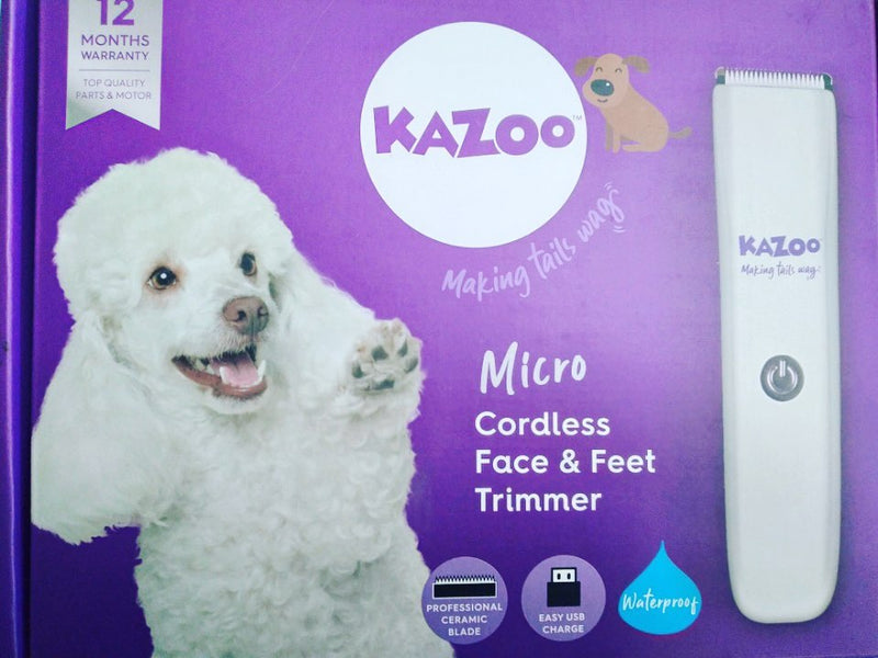 Kazoo Micro Cordless Face and Feet Trimmer