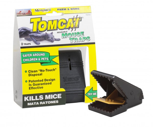 Tomcat Mouse Snap Traps 2pk - Raymonds Warehouse