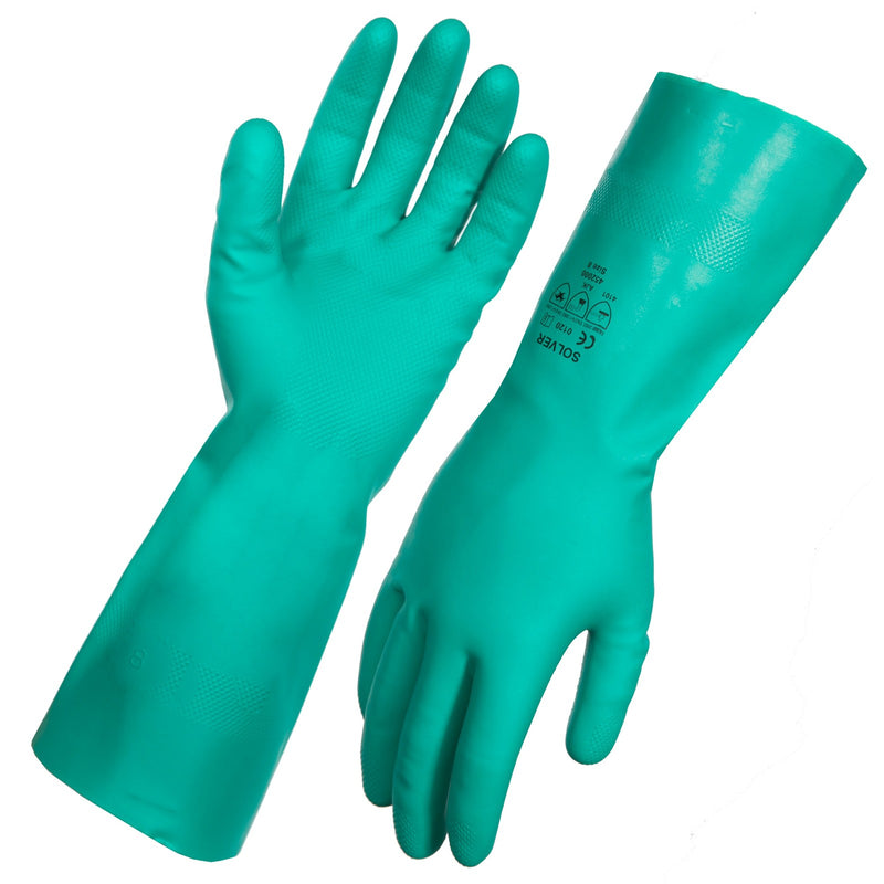 AgBoss Nitrile Glove 45cm - Green - Raymonds Warehouse