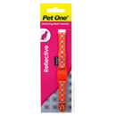 Pet One Reflective Nylon Snow Cat Collar