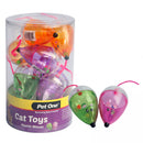 Pet One Plastic Mouse 7cm Assorted