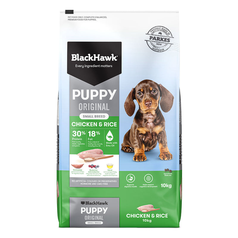 Black Hawk Chicken & Rice Small Breed Puppy Food