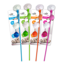 All For Paws Modern Fluffy Wand Cat Toy Assorted Colours