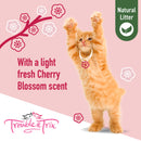 Trouble & Trix Natural Clumping Cherry Blossum Scent Cat Litter