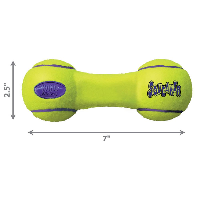 KONG AirDog Squeaker Dumbbell Dog Toy